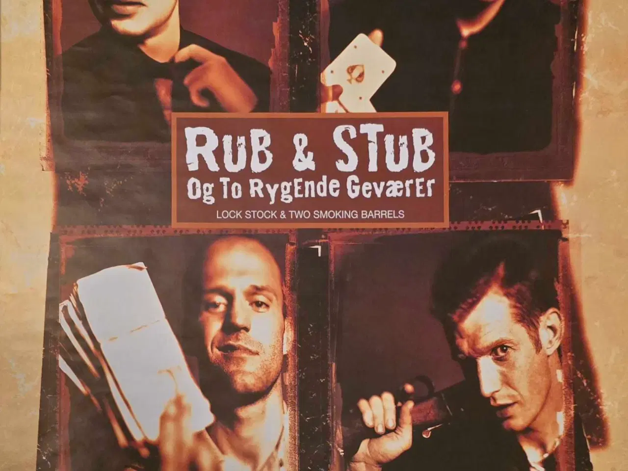 Billede 1 - Filmplakat "Rub & Stub og to rygende geværer"