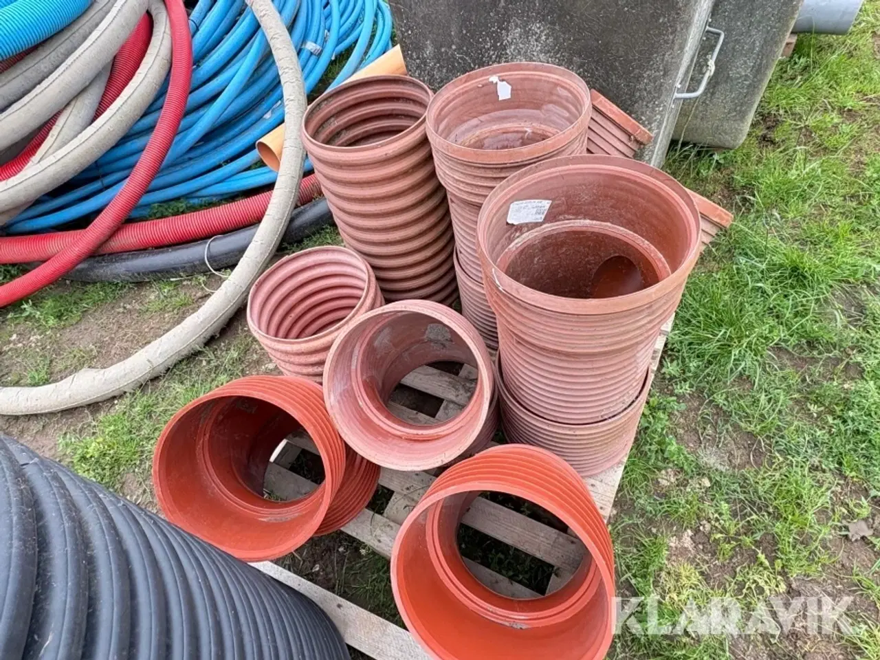 Billede 10 - Parti kloak rør og fittings