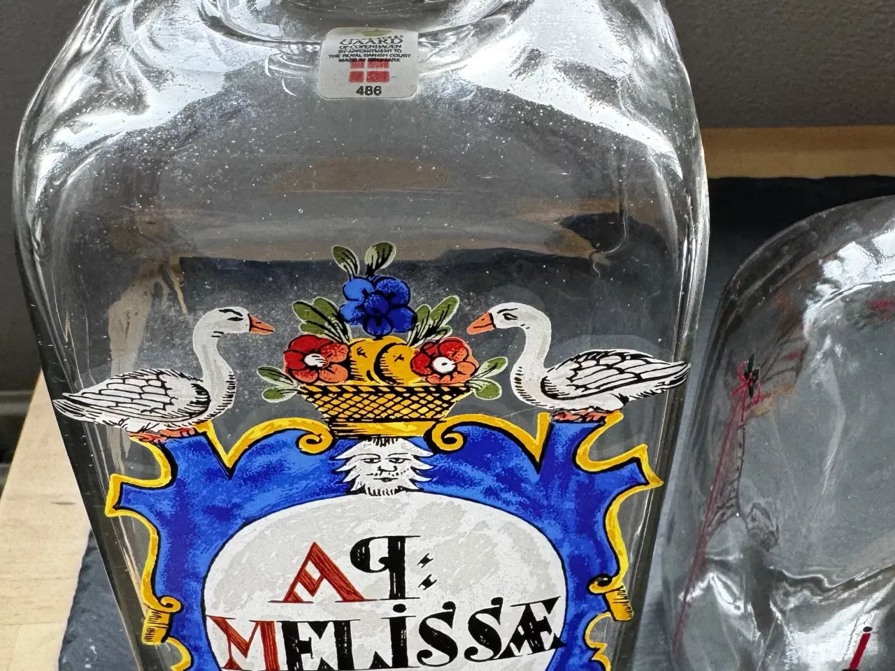 Billede 3 - Vintage Holmegaard apotekerflasker med prop – retr