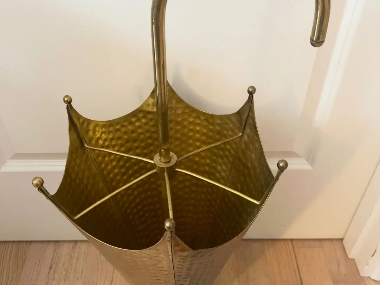 Billede 3 - Smuk vintage messing paraply holder fra 60’erne 