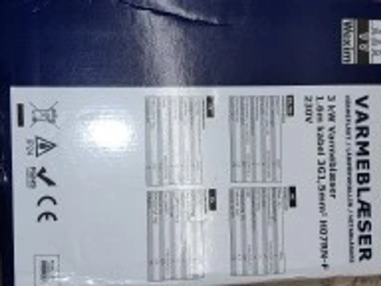 Billede 3 - Wexim Varmeblæser 3 kW – næsten som ny