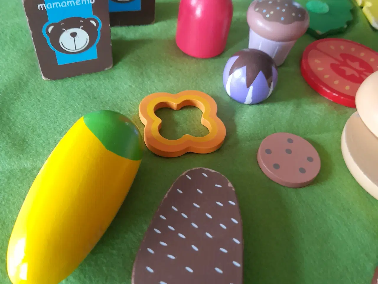 Billede 4 - Træ legemad ( 20 dele).