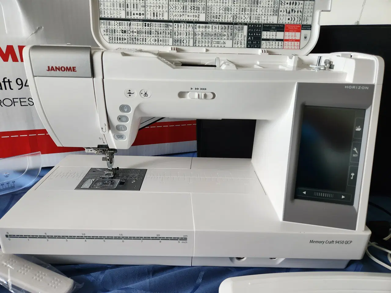 Billede 2 - JANOME Memory Craft 9450 QCP PROFESSIONAL