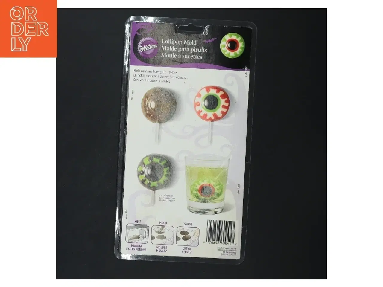 Billede 1 - Slikkepindform med øjendesign fra Wilton