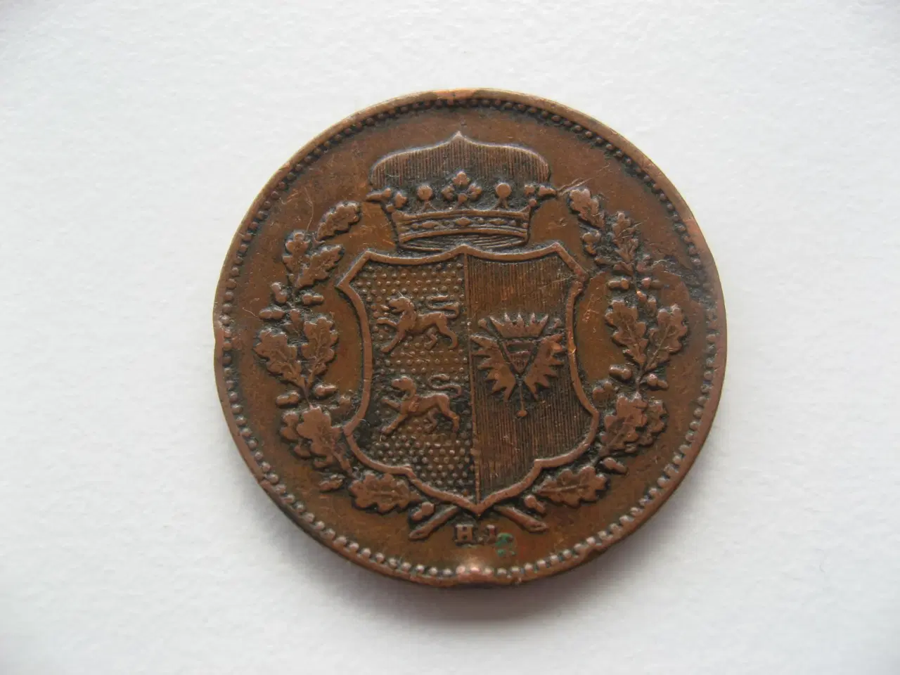 Billede 2 - Oprørsregeringen 1850-1851 1 Sechsling 1851