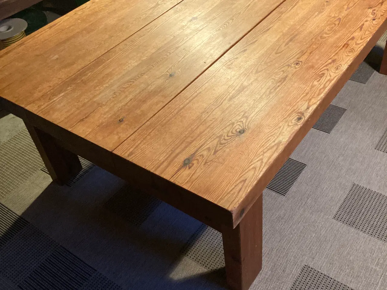 Billede 1 - Sofabord i massivt bøgetræ