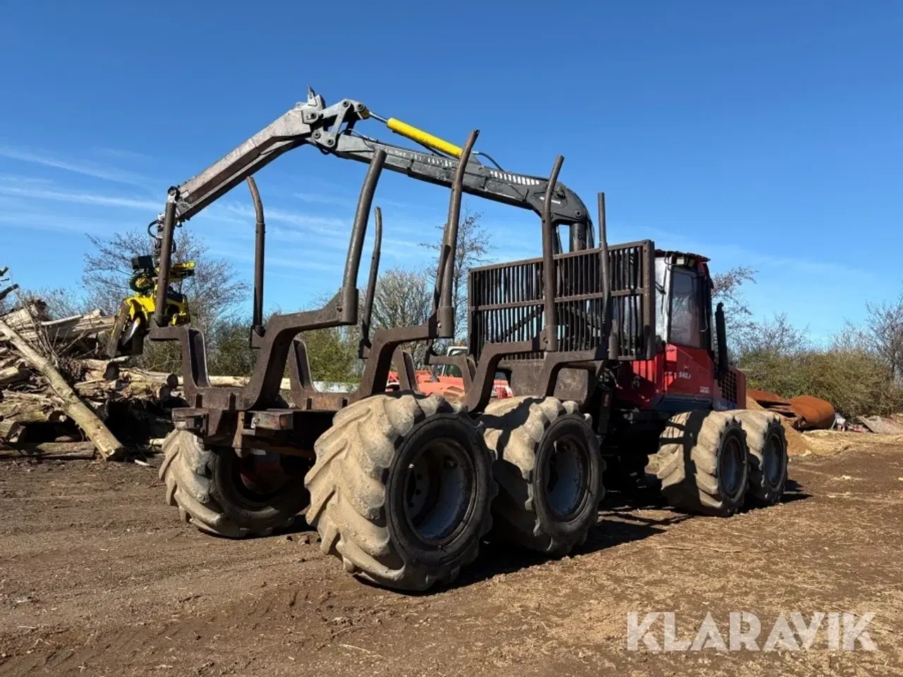 Billede 9 - Fældeudkører Valmet 840.2