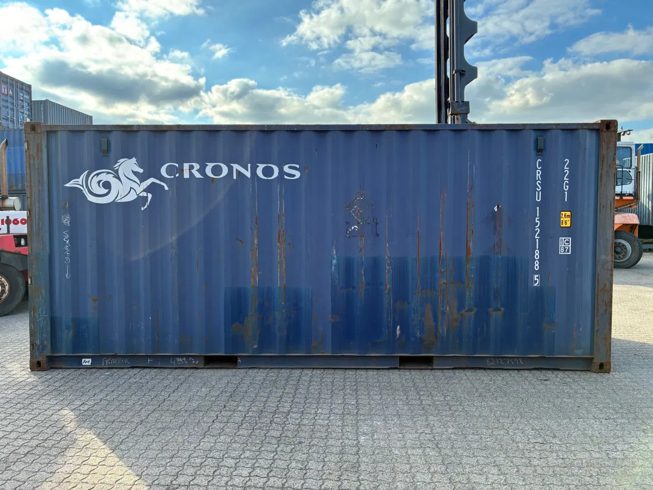 Billede 3 - 20 fods Container- ID: CRSU 152188-5