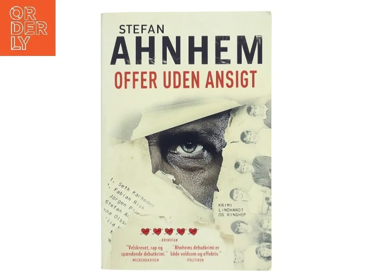 Billede 1 - Offer uden ansigt af Stefan Ahnhem (Bog)