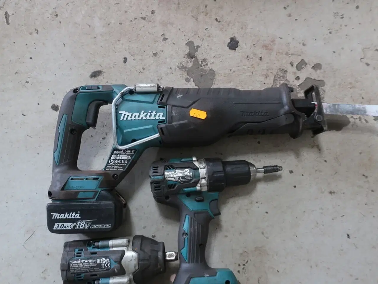 Billede 6 - Bajonetsav, skruemaskine samt slagnøgle MAKITA