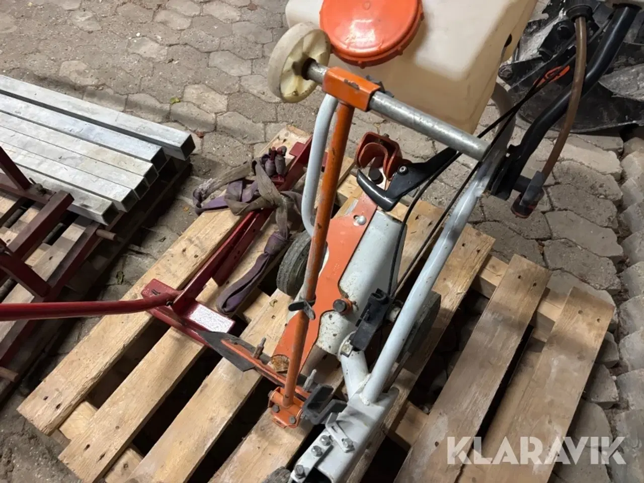 Billede 12 - Føringsvogn + fliseløfter Stihl FW 20