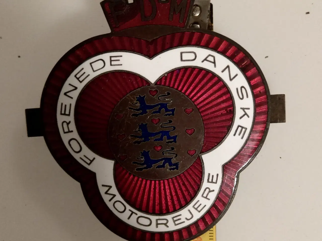 Billede 7 - FDM Forenede Danske Motorejere Emblem