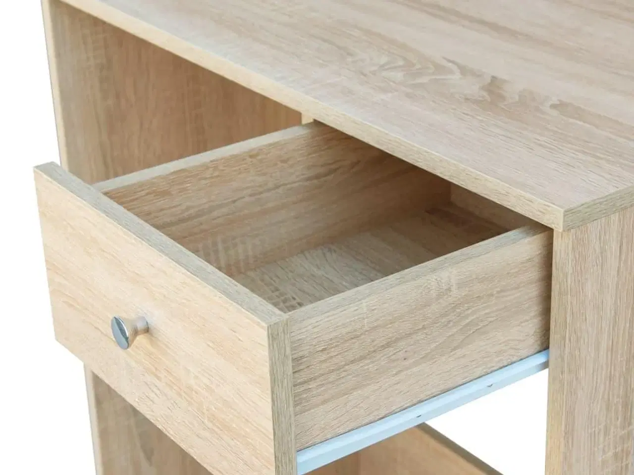 Billede 4 - Kosmetikbord 75x40x141 cm konstrueret træ egetræsfarvet