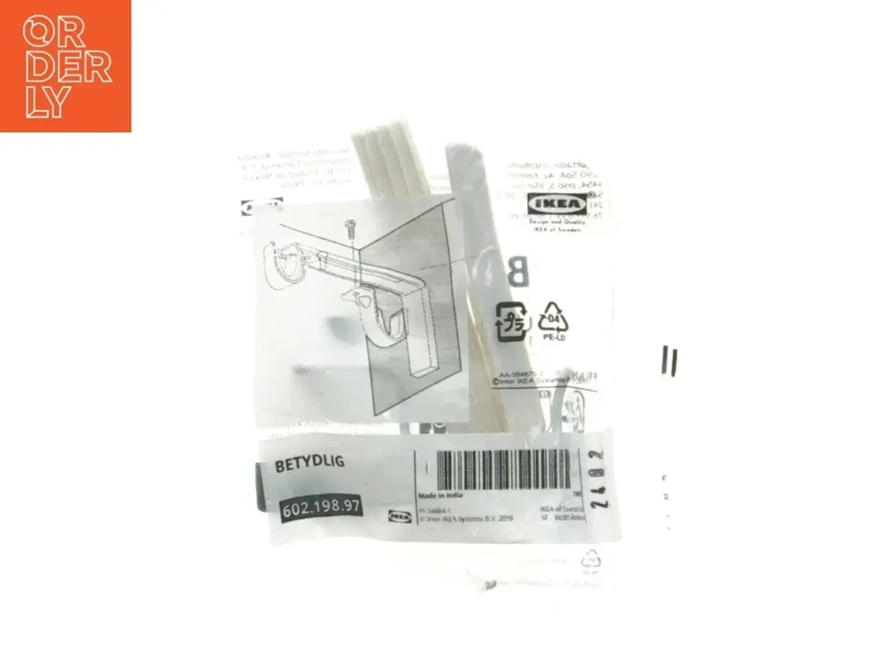 Billede 1 - Gardinstangbeslag IKEA BEKRÄFTIG fra IKEA