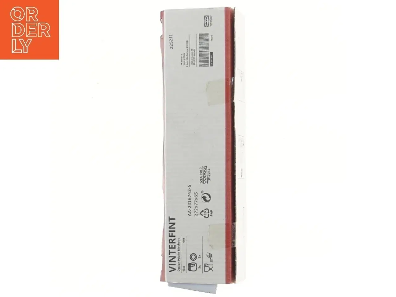 Billede 4 - Vinterfint glaslysestager sæt fra IKEA (str. Ø 8 cm)