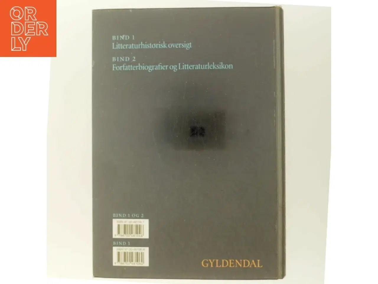 Billede 3 - Litteraturhåndbogen. Bind 2, Forfatterbiografier, litteraturleksikon (Bog)