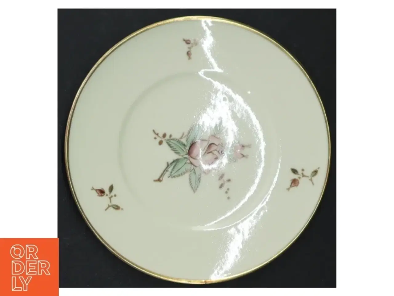 Billede 4 - Porcelænstallerkener med blomstermotiv fra B&G