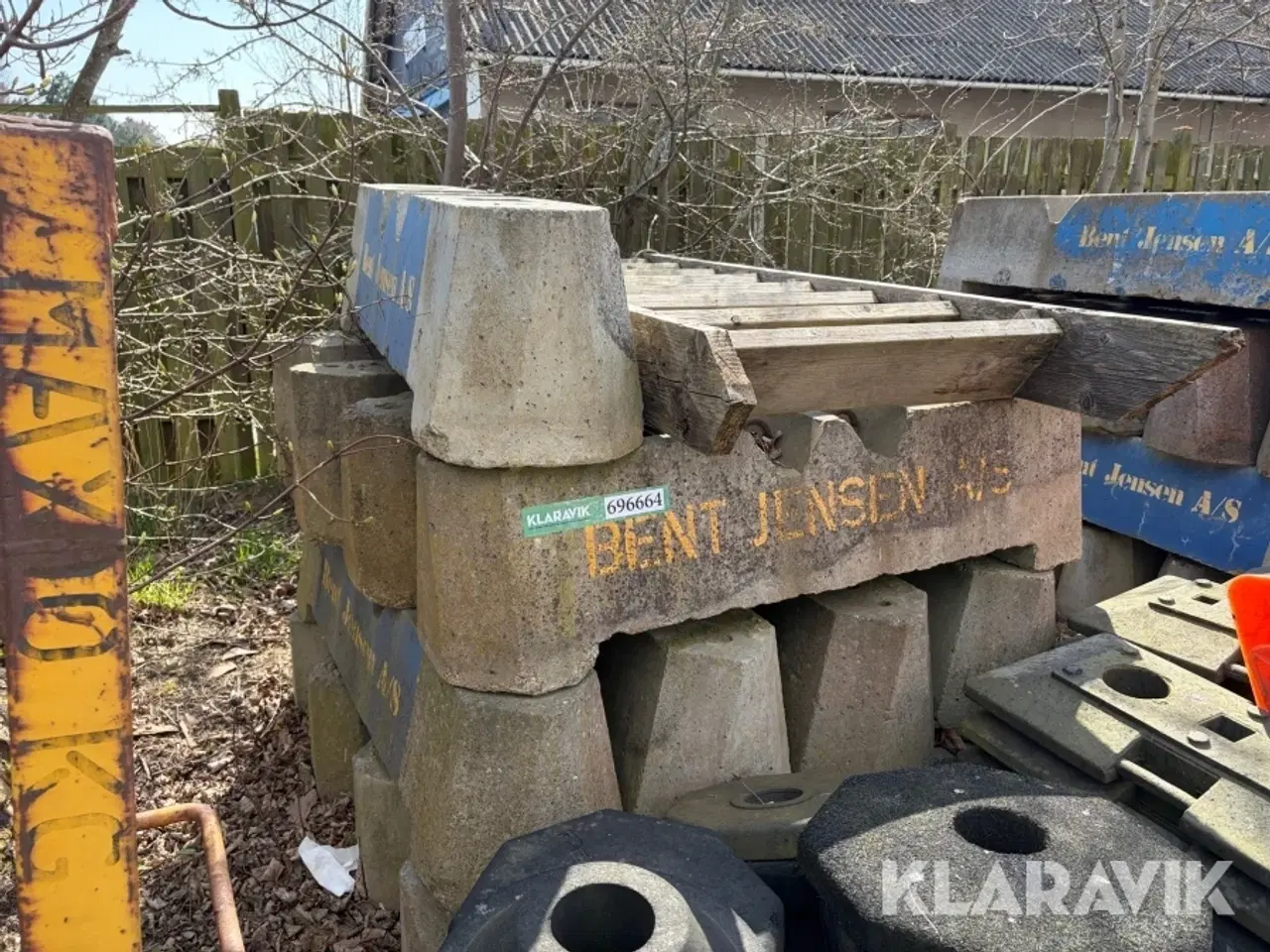 Billede 2 - Betonklodser / støtteklodser 13 styk
