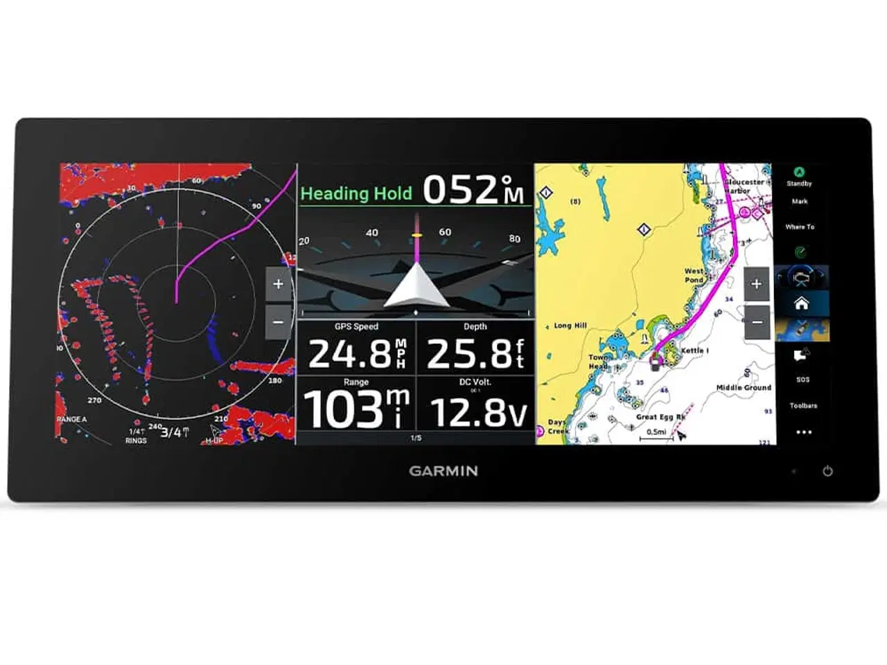 Billede 4 - Garmin GPSMAP 1523XSV ULTRAWIDE