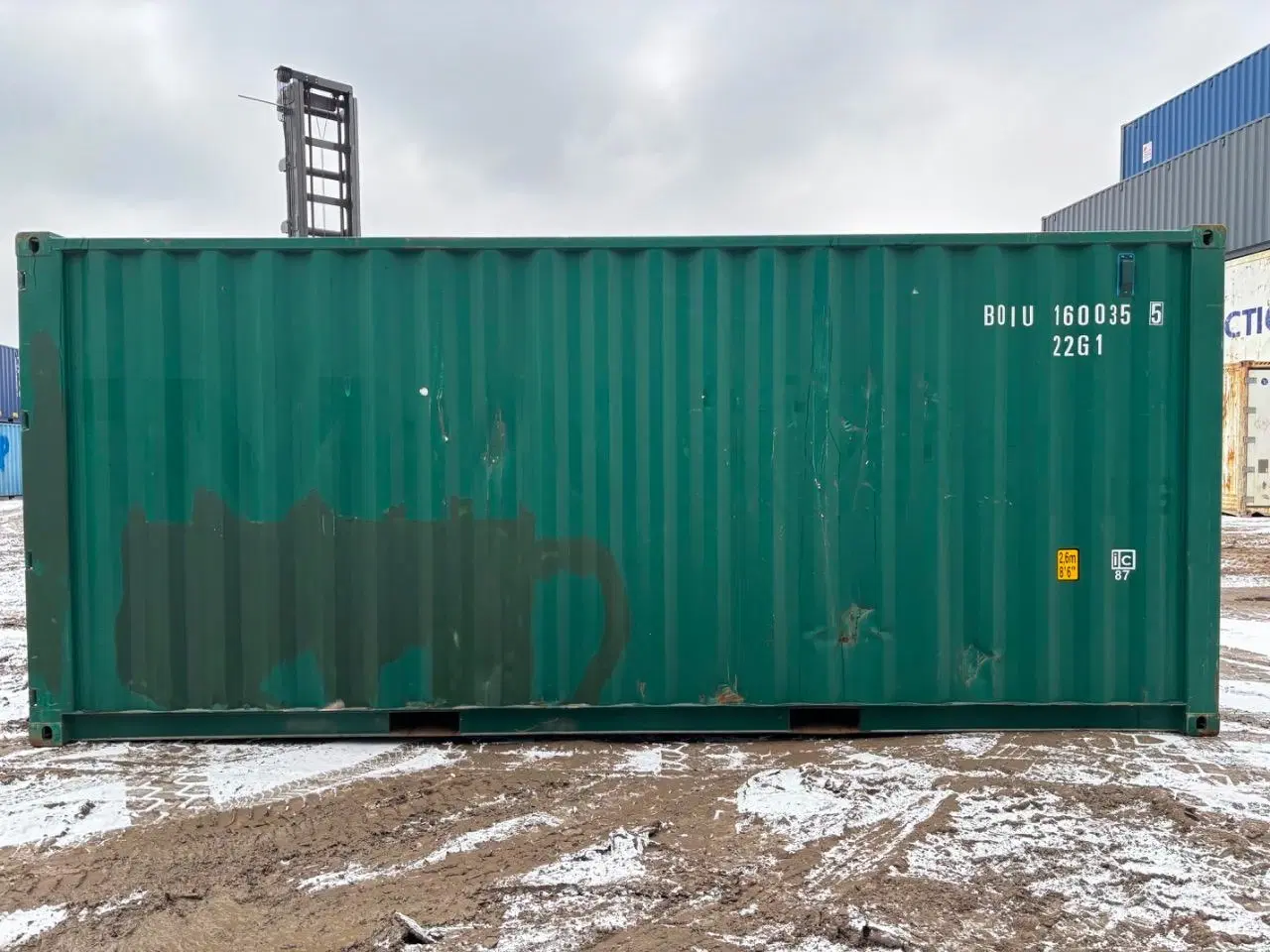 Billede 6 - Står i Hvidovre 20 fods Isoleret Container