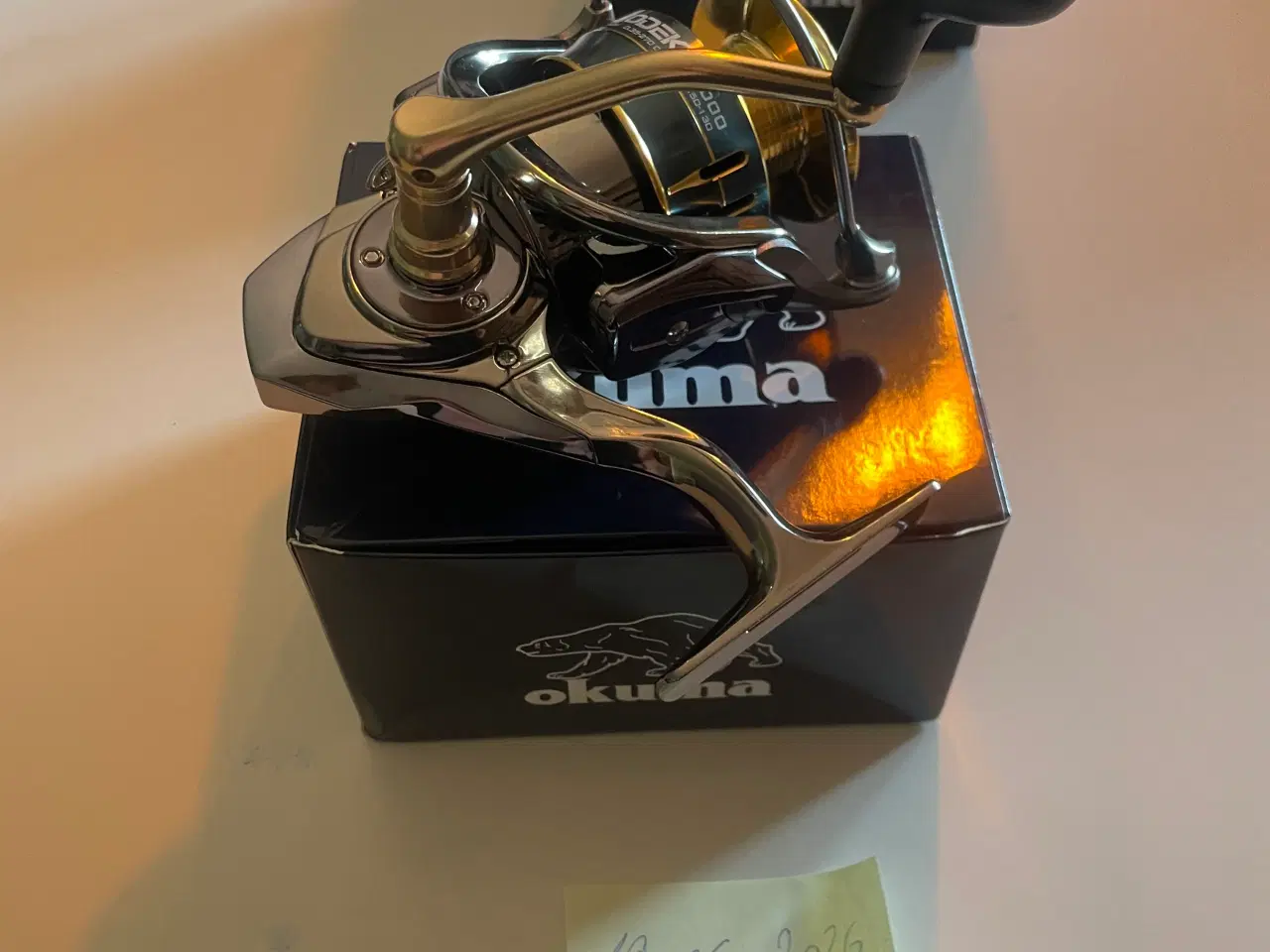 Billede 3 - Fiske grej metal hjul og fletline