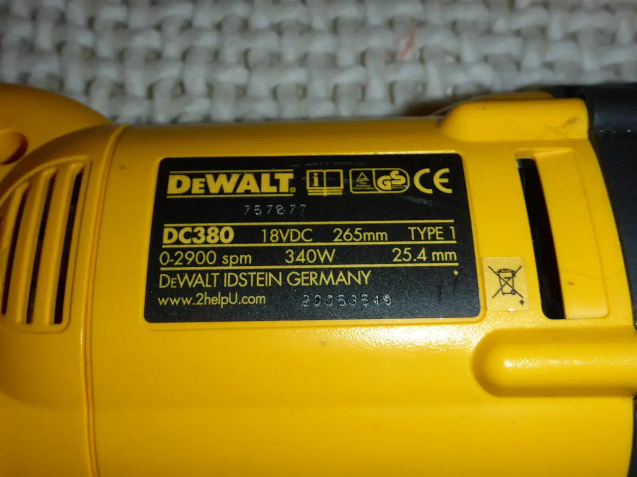 Billede 9 - Dewalt værktøjssæt Batteri-akku værktøj