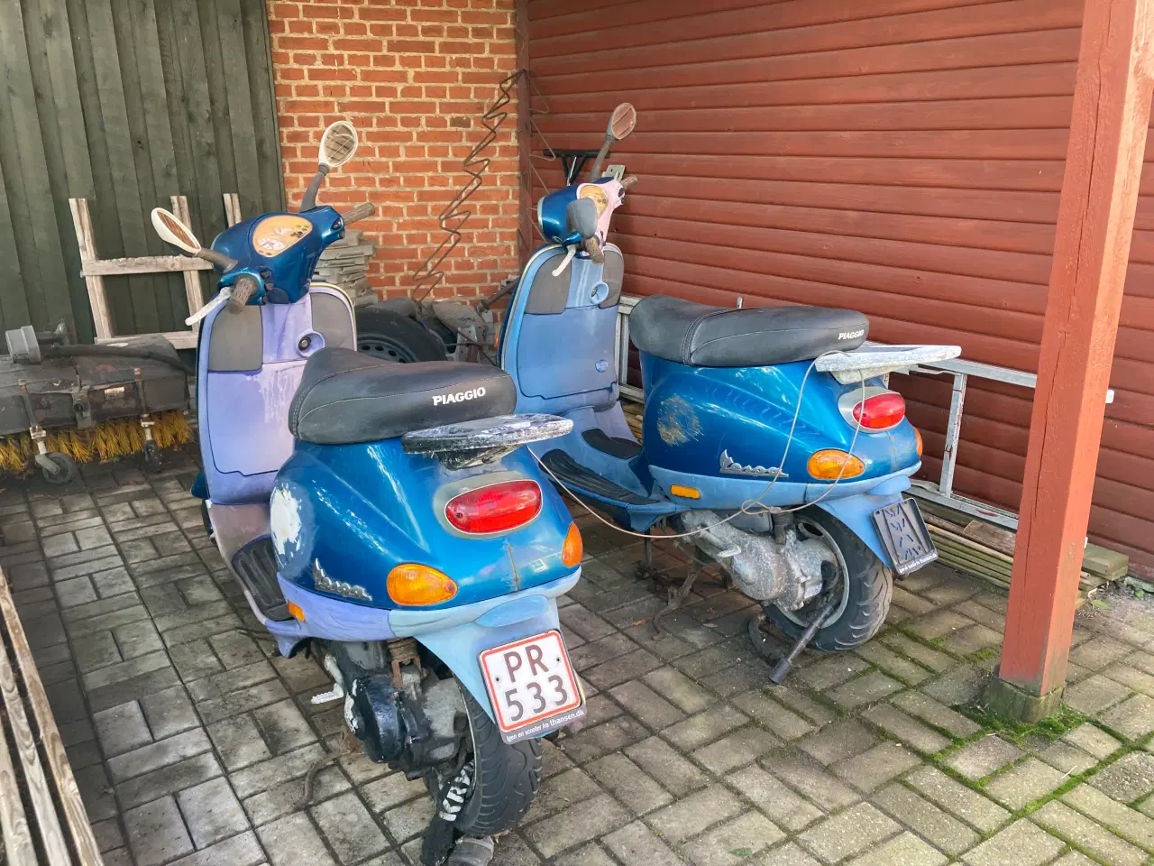 Billede 5 - 2 x Vespa ET2 renoveringsprojekt