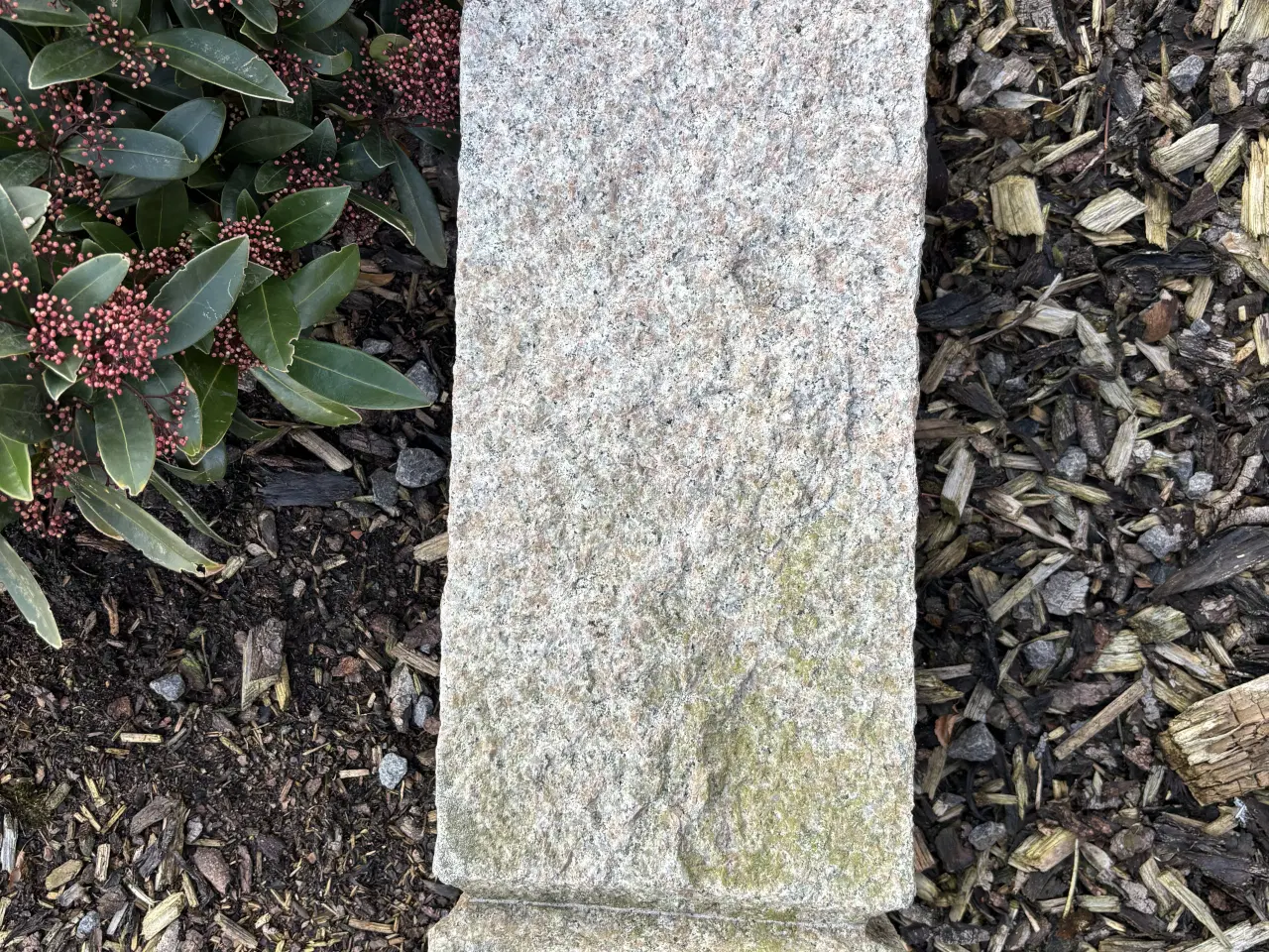 Billede 1 - Granit sokkel/fod