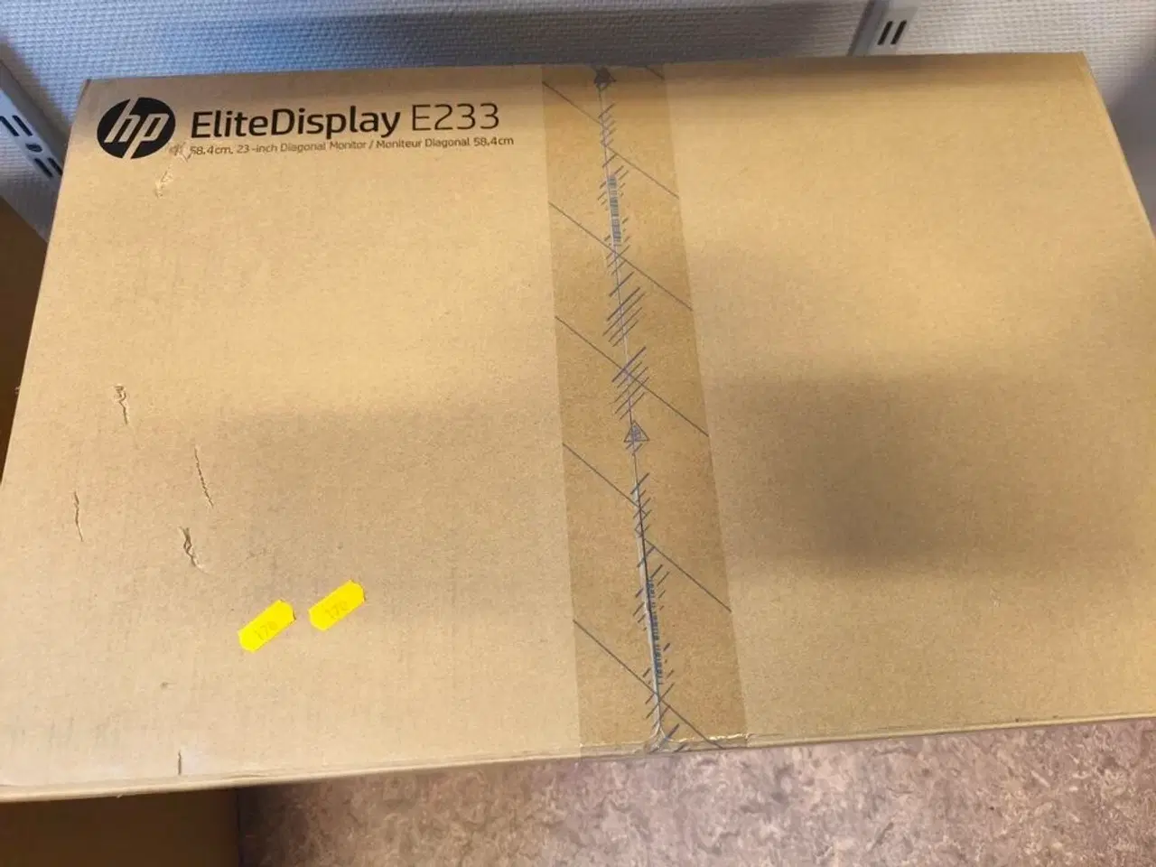 Billede 1 - 2 stk. 23" skærme HP EliteDisplay E233 (ubrugt)