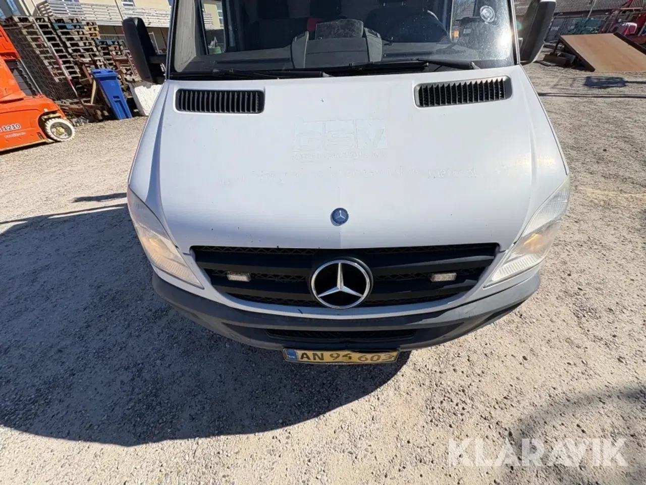 Billede 9 - Ladbil med kran og spil Mercedes-Benz