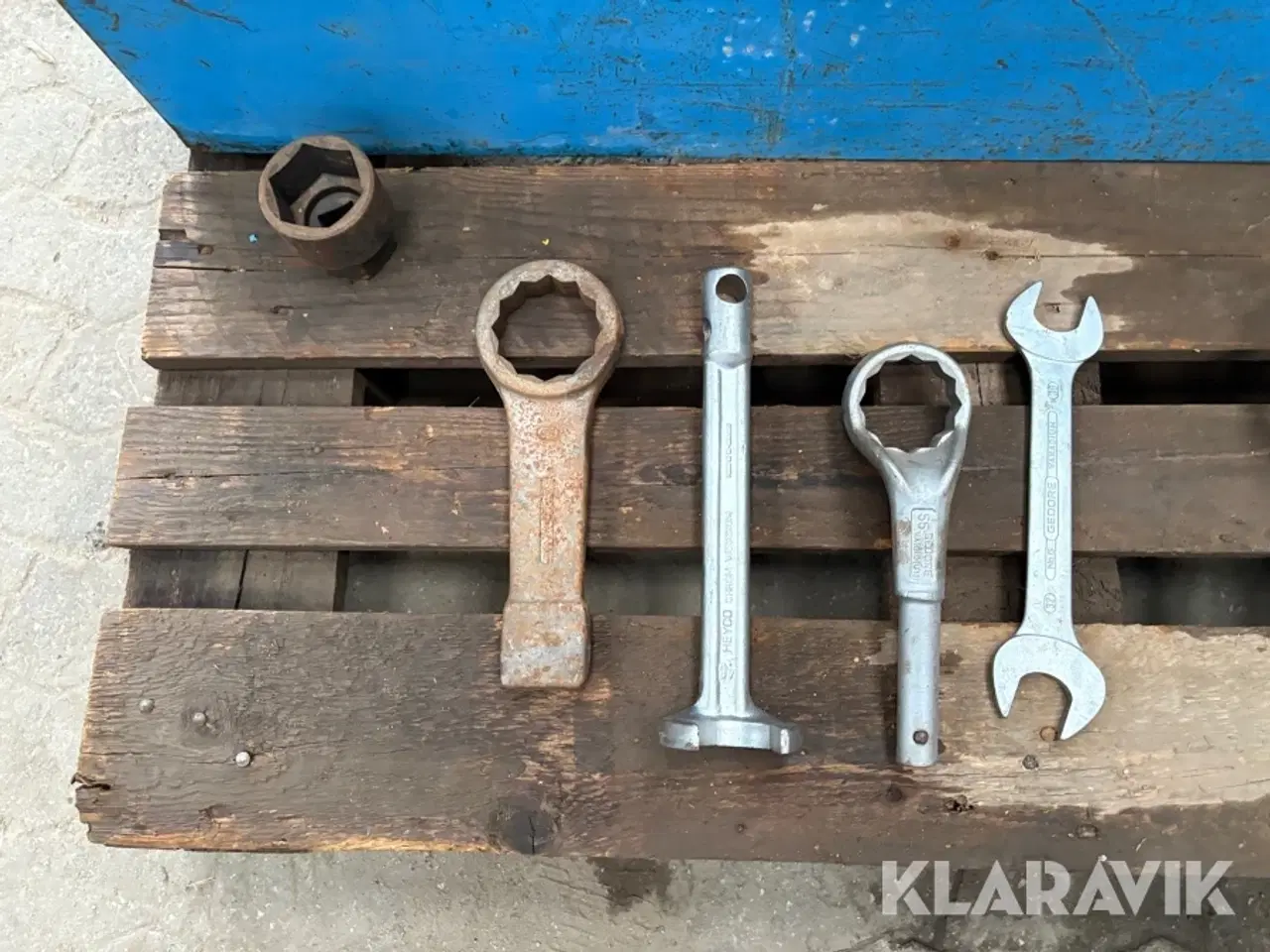 Billede 6 - Gasflaske og værktøj til hydraulikhammer Krupp