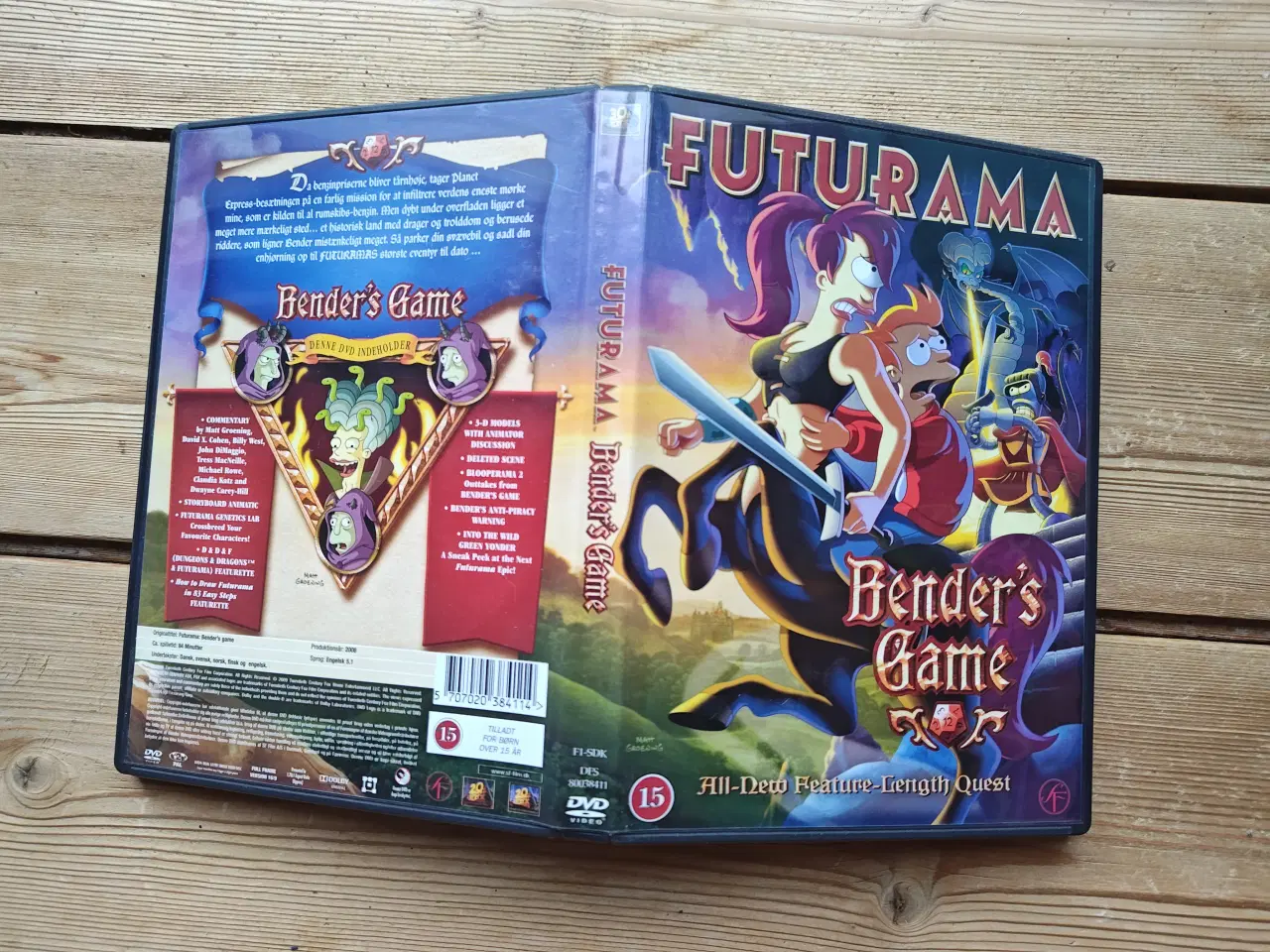 Billede 1 - Futurama Bender's Game DVD
