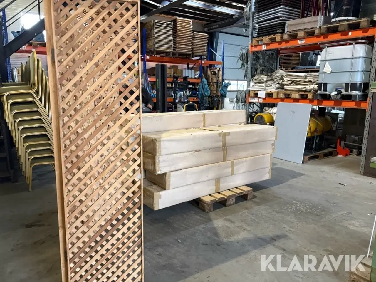 Billede 2 - Rumdeler Teaktræ 8styk