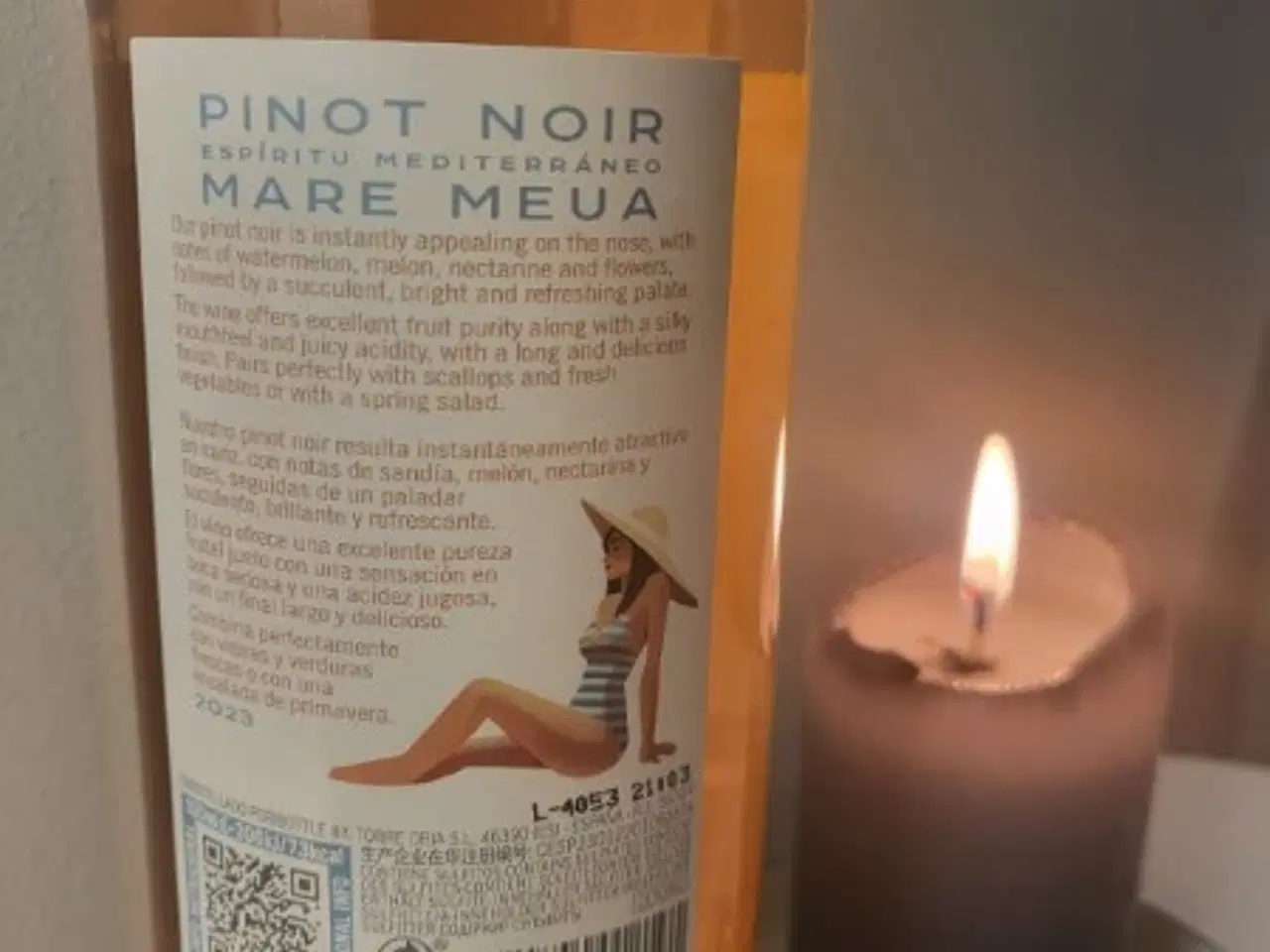 Billede 2 - Torre Oria - Mare Meua - Pinot Noir 2023 - Rosé