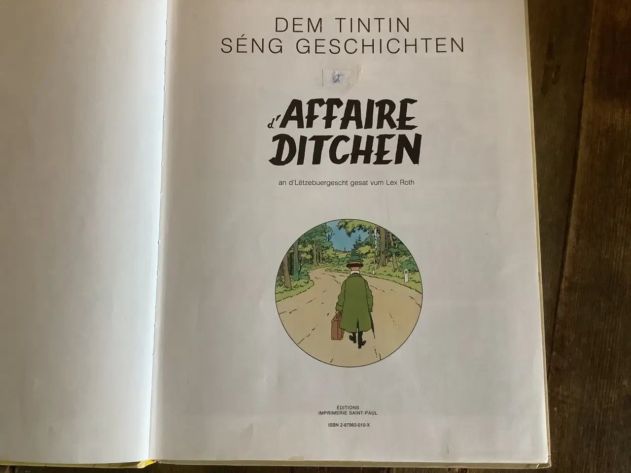 Billede 6 - Vintage Tintin (bl.a. Luxembourg og 1. Udgave) 