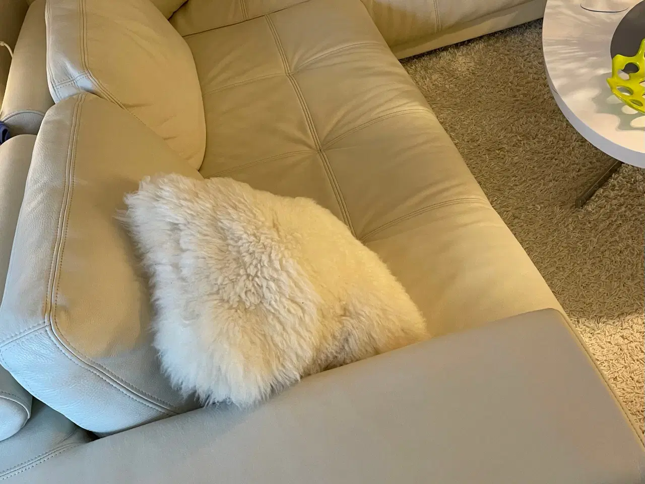Billede 6 - Læder sofa