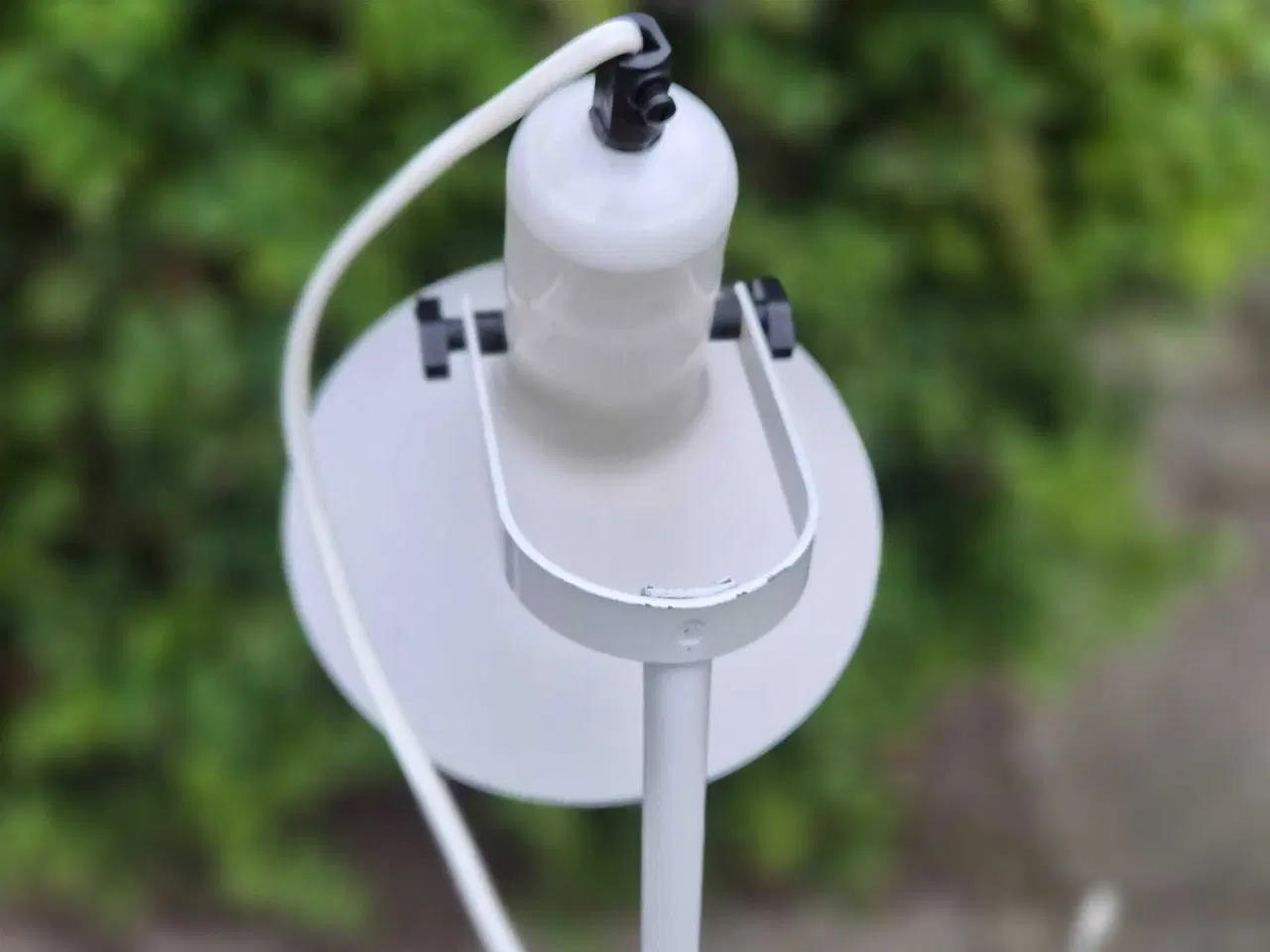 Billede 5 - Usædvanlig gulvlampe med skråtstillet stander