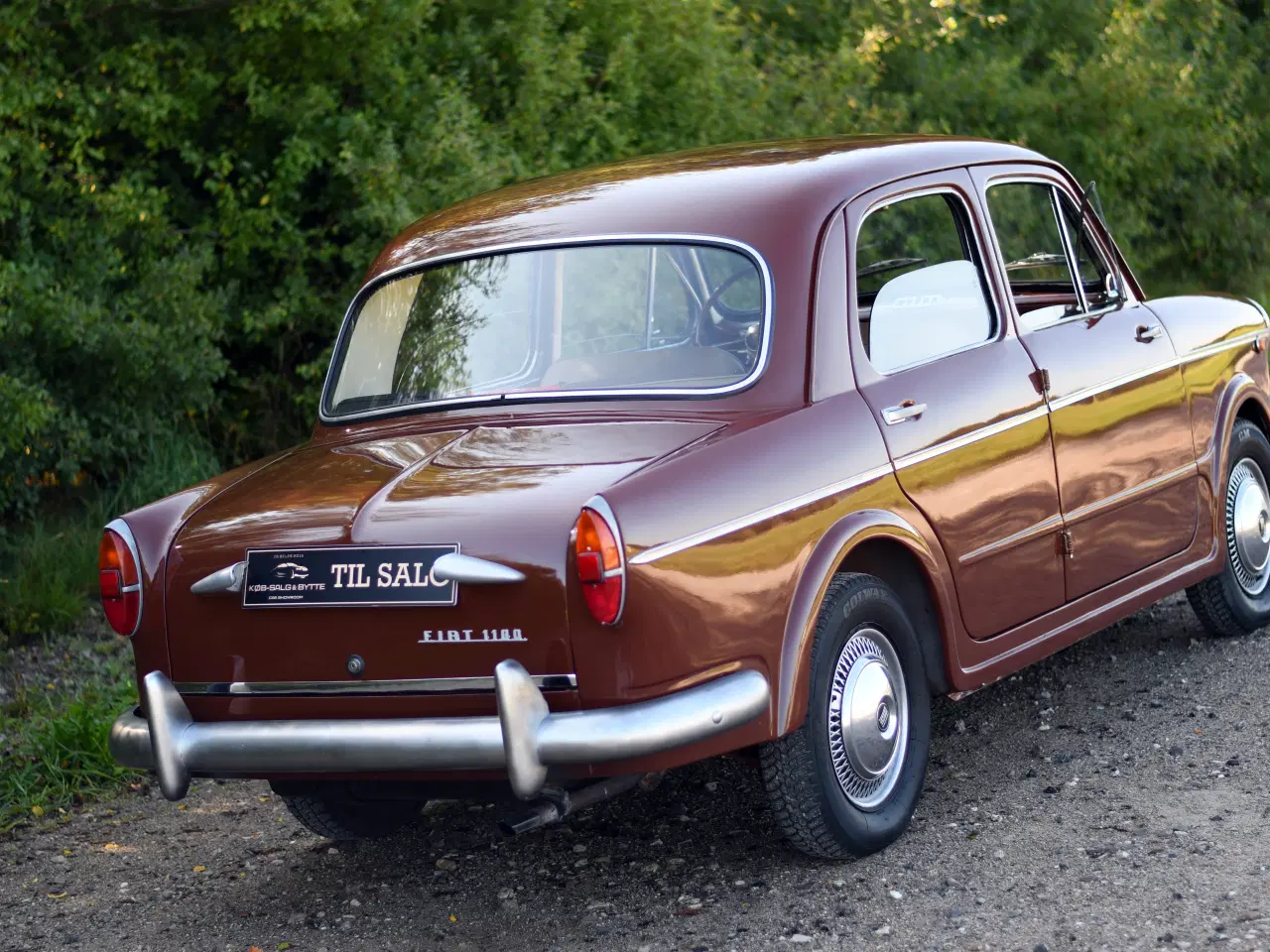 Billede 4 - 61 FIAT 1100 SALON 1961 BYTTE GERNE evt bytte