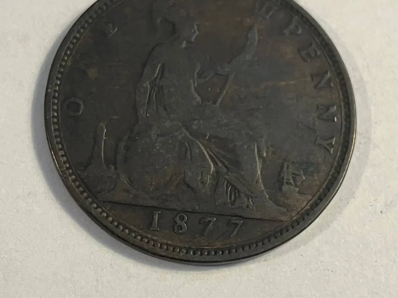 Billede 1 - One Penny 1877 England