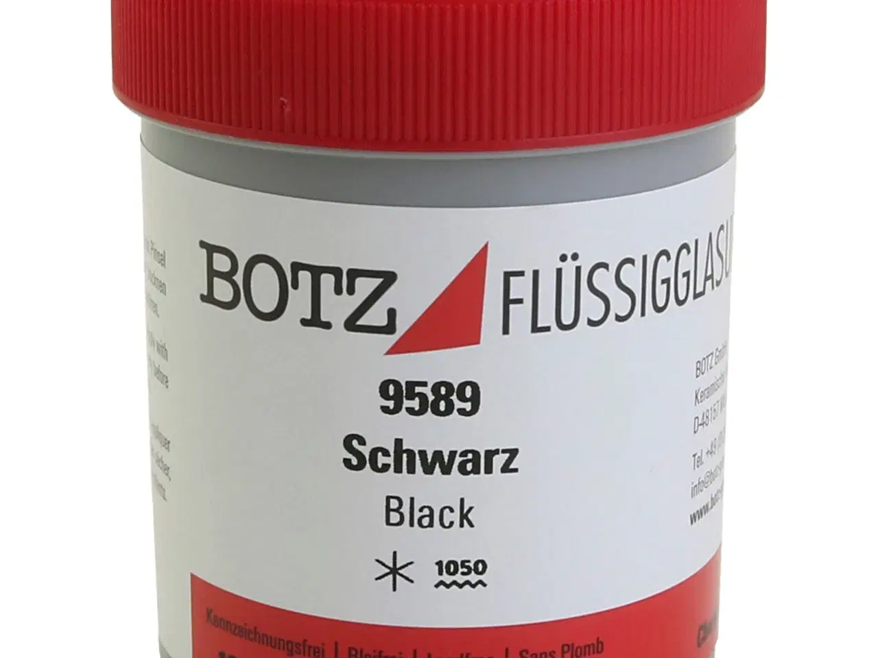 Billede 1 - Glasur til ler, sort, 200 ml/ 1 ds.