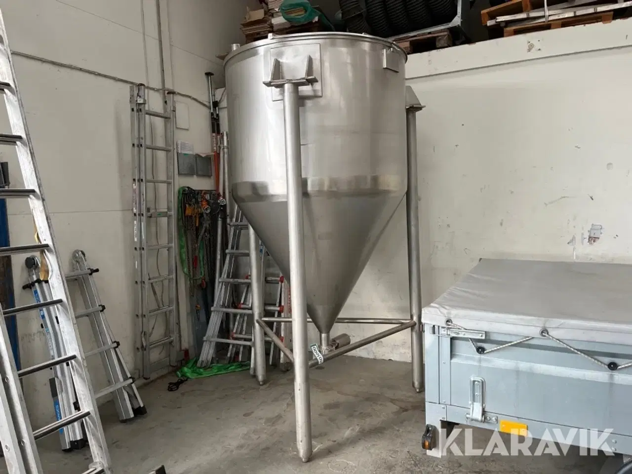 Billede 2 - Tank med keglebund Gjettermann & Nielsen