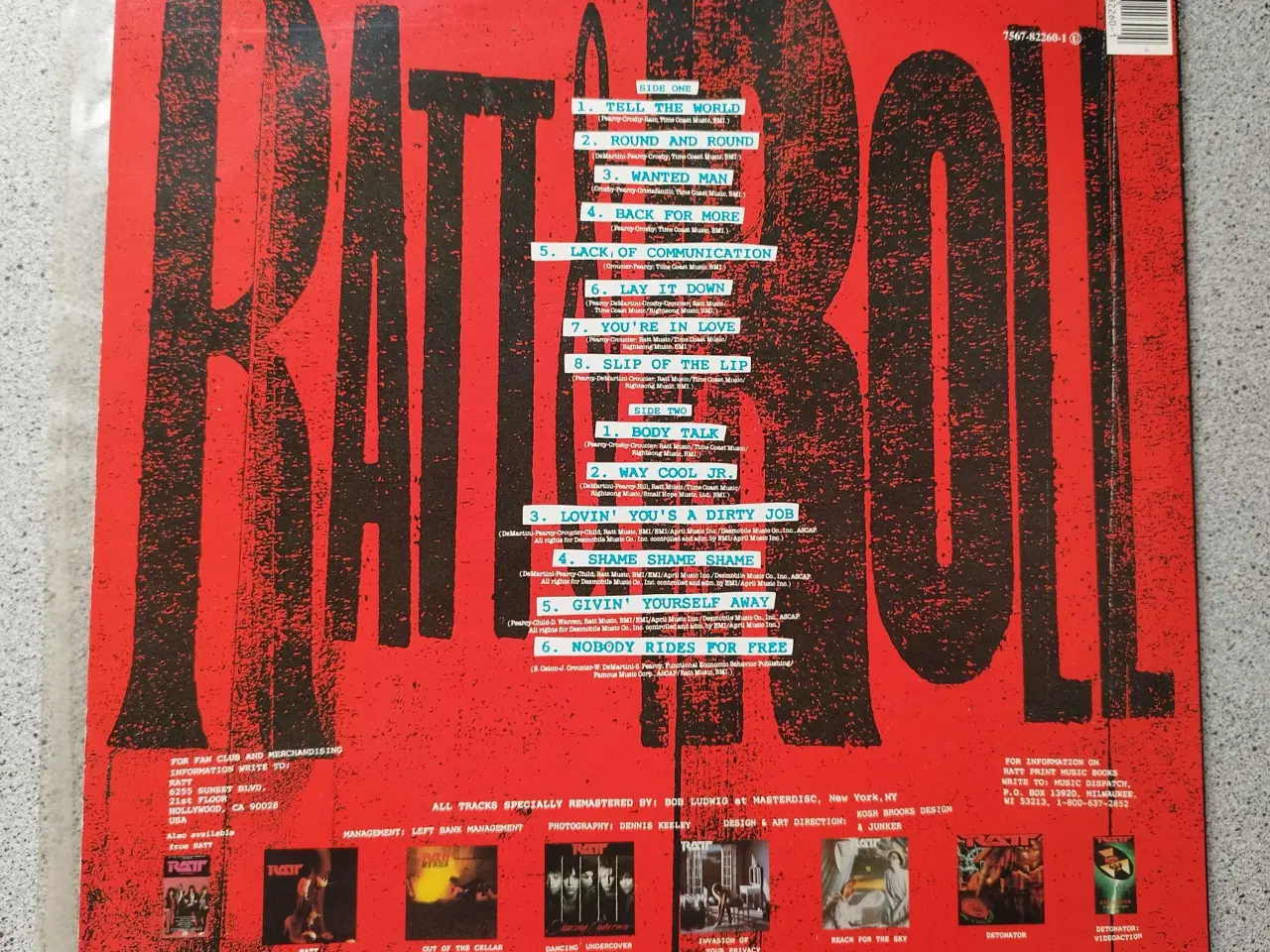Billede 2 - Ratt - Ratt and Roll  Lp