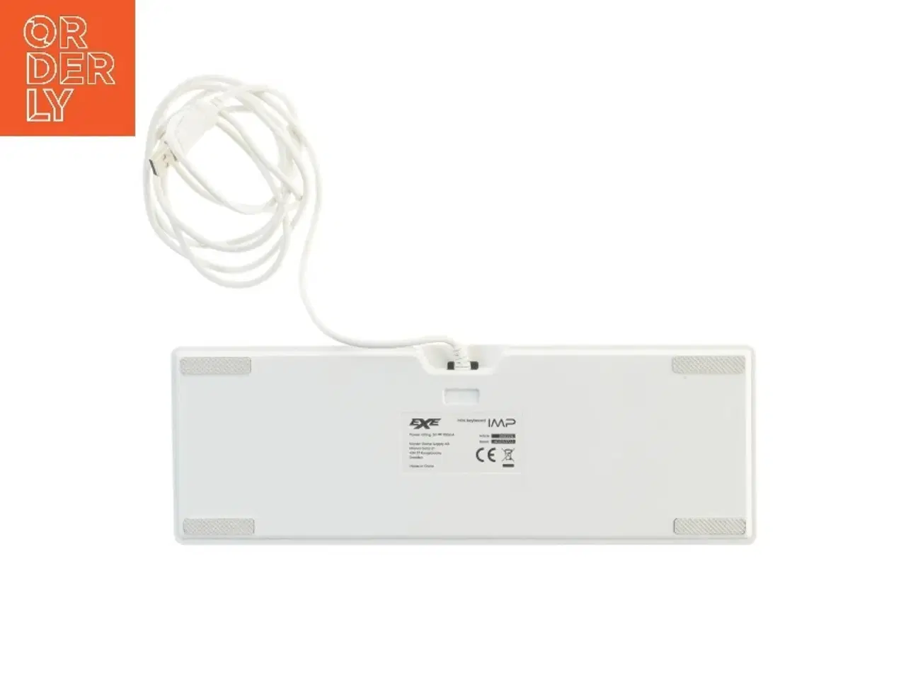 Billede 2 - USB tastatur med blå taster fra EXE (str. 29x10 cm)