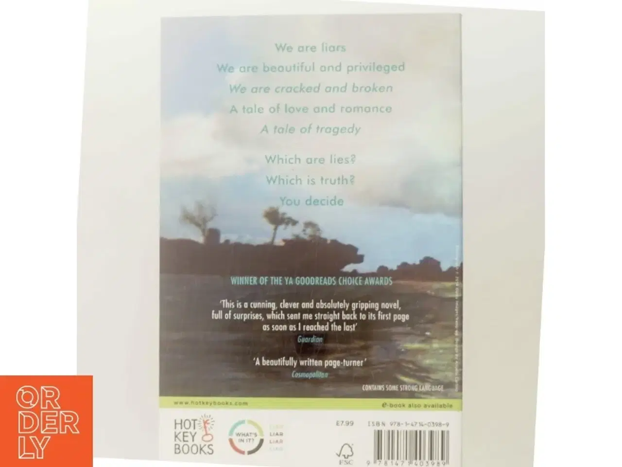 Billede 3 - We were liars af E. Lockhart (Bog)