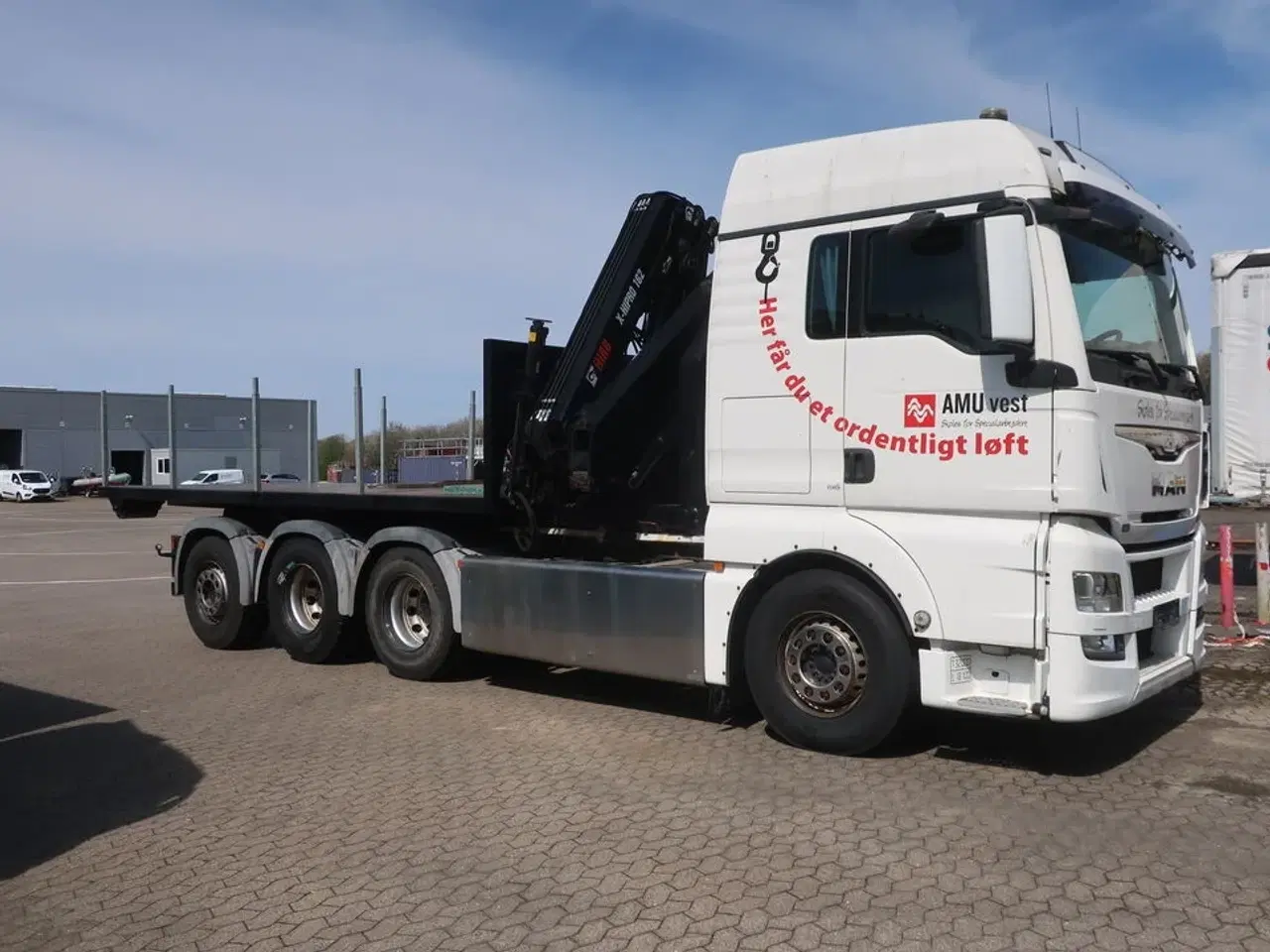 Billede 4 - Lastbil m. kran MAN TG.35 8X4-4-BL