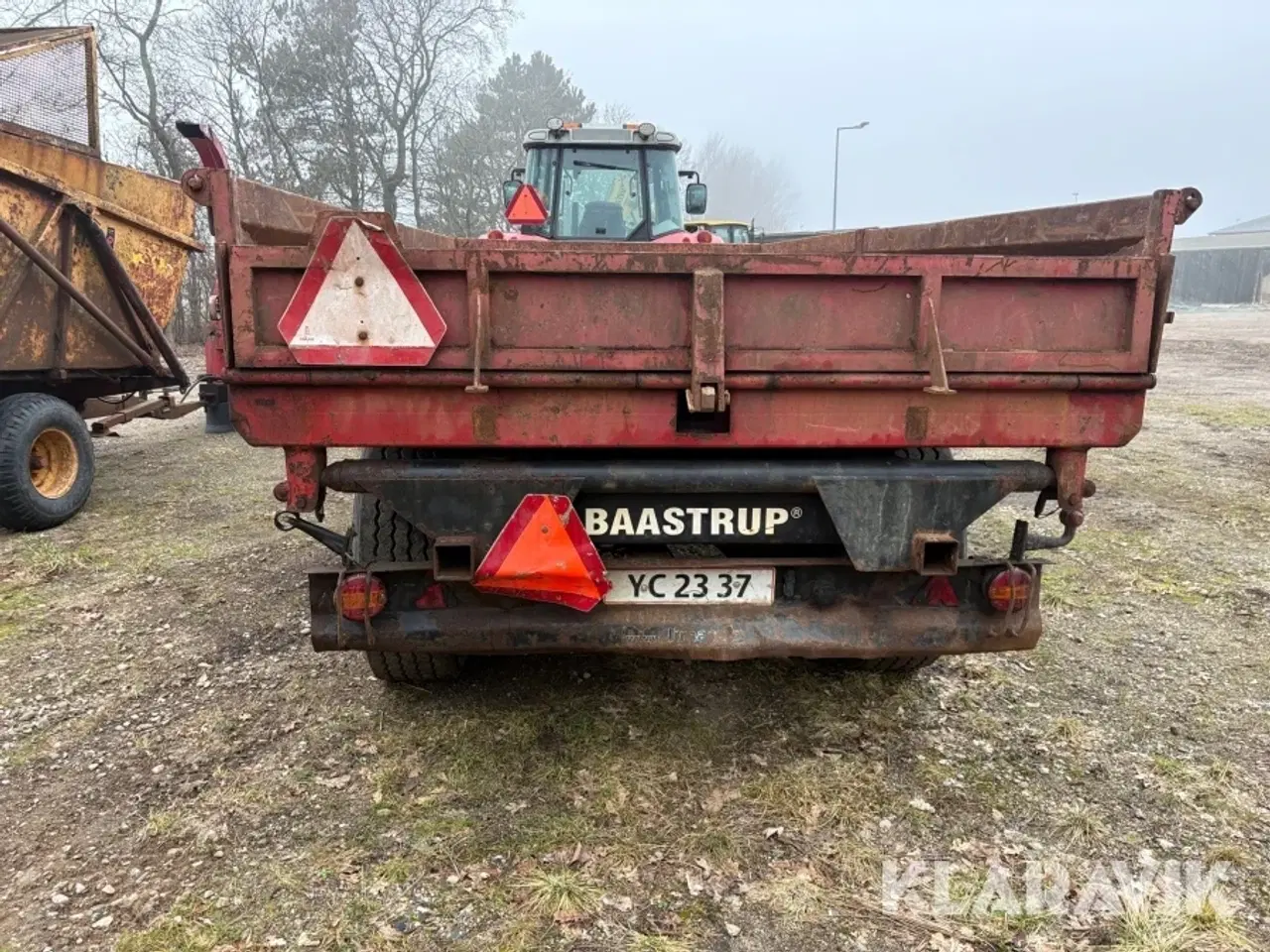 Billede 3 - Entreprenørvogn Baastrup 12T dumpertrailer