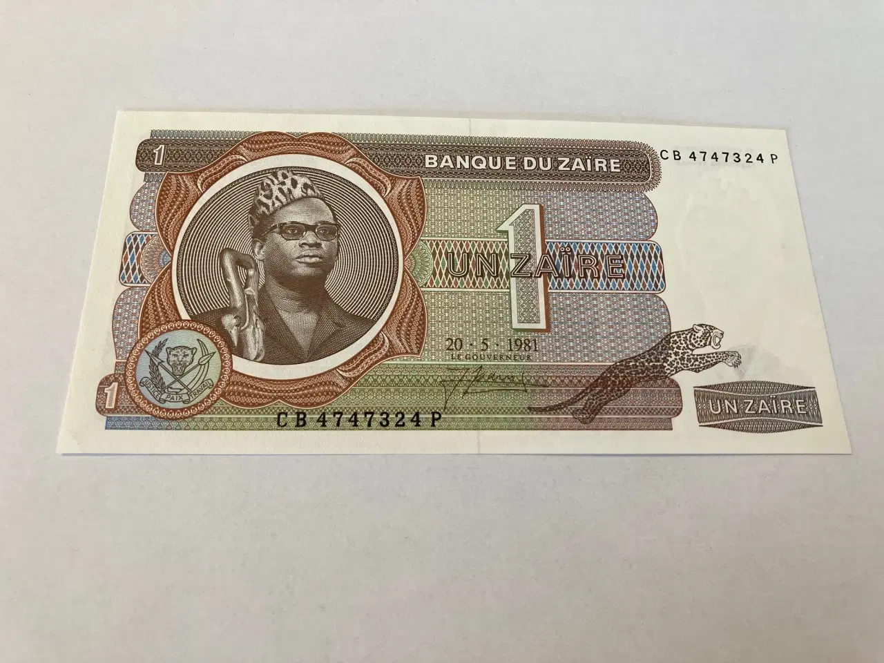 Billede 1 - 1 Zaire 1981