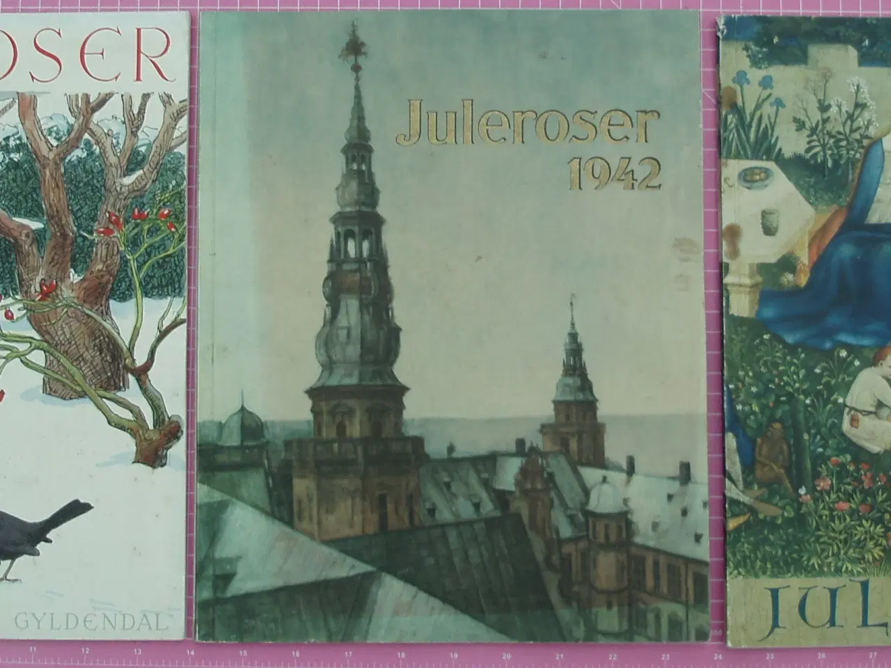 Billede 1 - Juleroser 1941 + 1942 + 1943