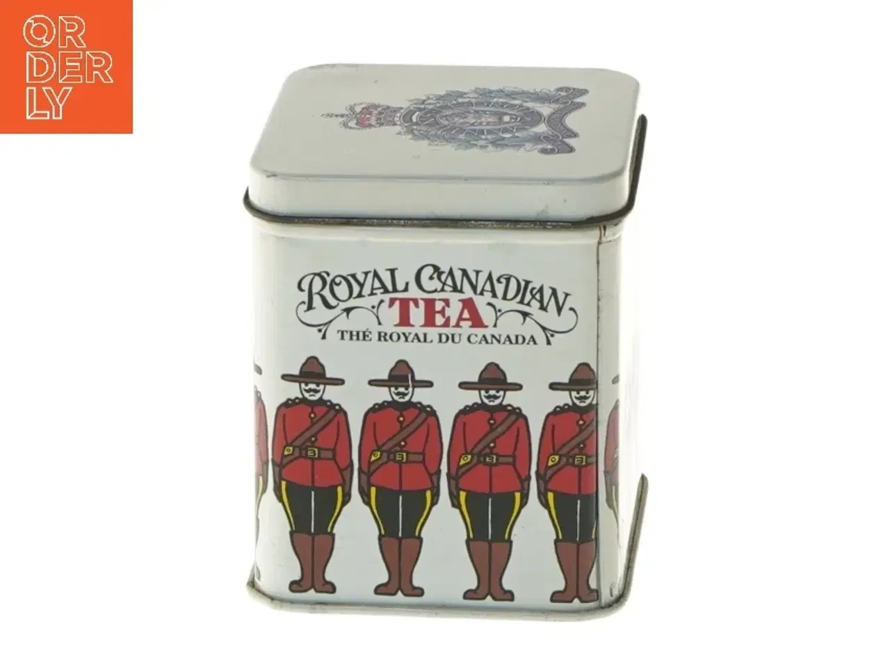 Billede 1 - Royal Canadian Tea dåse (str. 9x7,5x7,5 cm)