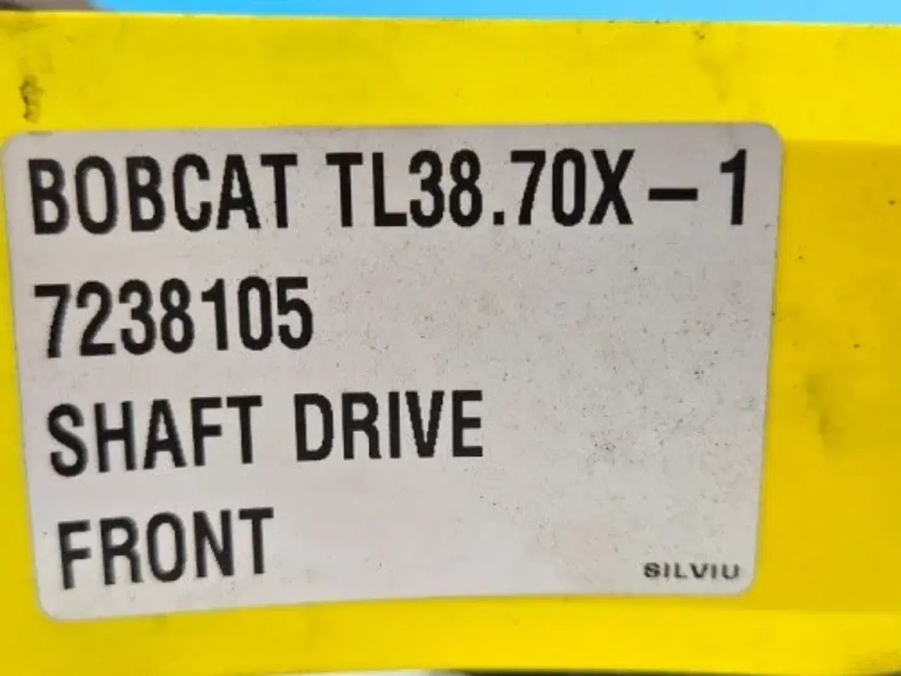 Billede 4 - Bobcat TL38.70X Drivaksel 7238105